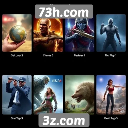 Comparativo de jogos disponíveis em 73h.com